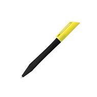 Ручка TRESA шариковая пластиковая черная с soft touch Ручки пластиковые Promo заказать с нанесением логотипов у Uson