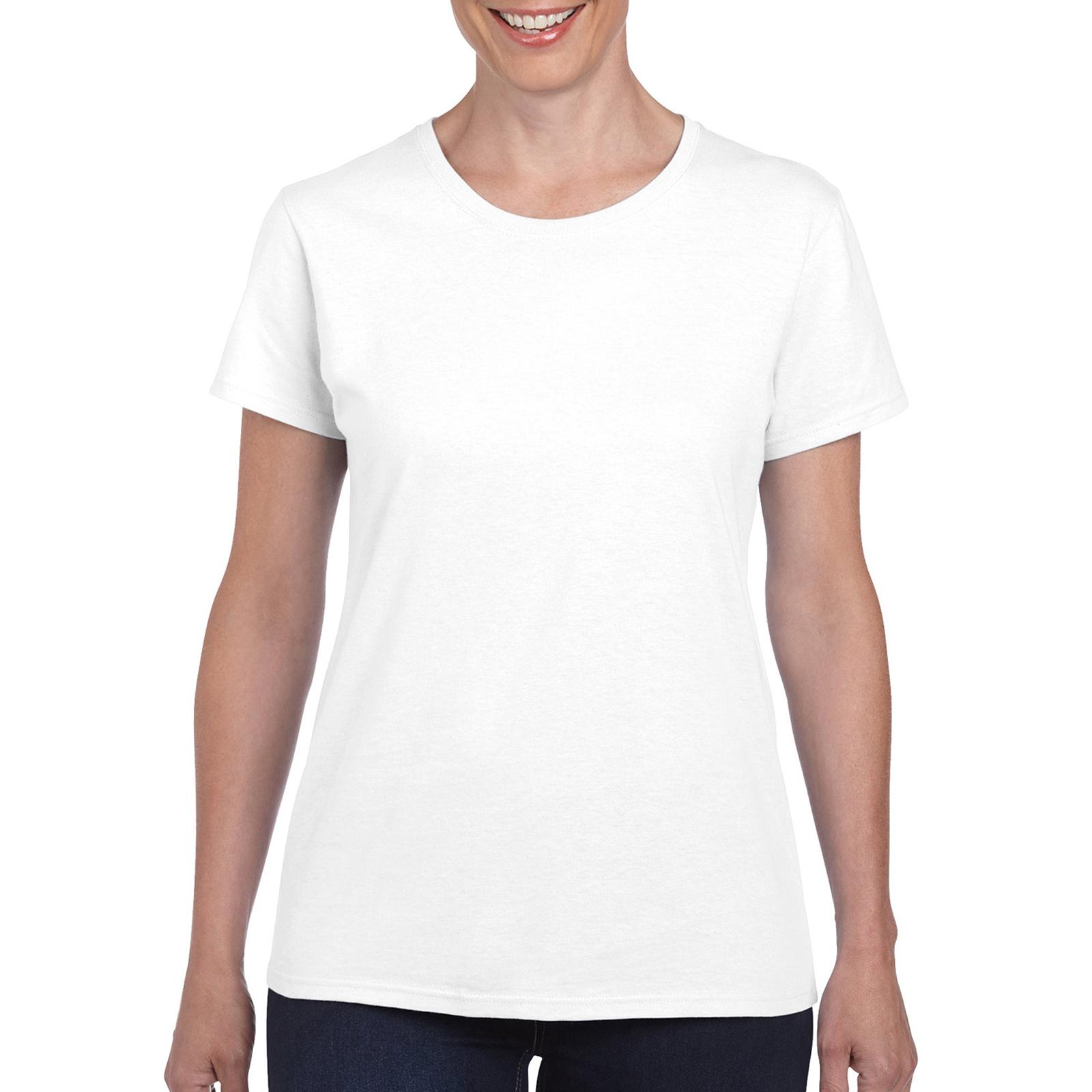 Футболка женская Футболка женская Gildan Heavy Cotton 180 Футболка женская Футболка женская Gildan Heavy Cotton 180 замовити з нанесенням логотипів в Uson