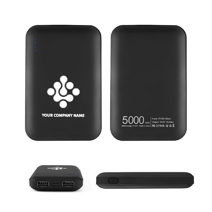 Зарядные устройства Зарядное устройство BORN на 5000 mAh замовити з нанесенням логотипів в Uson