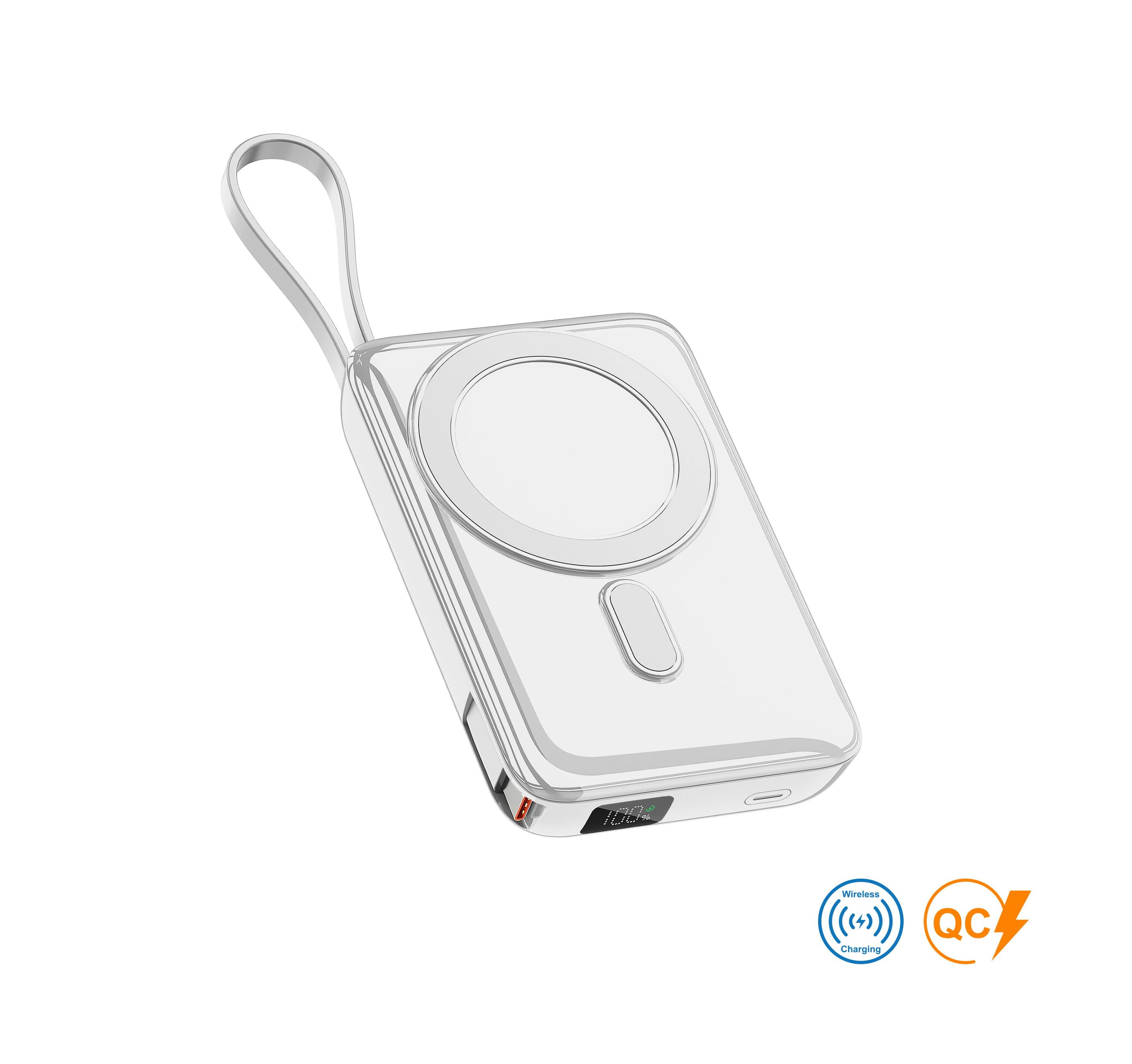 Зарядные устройства Повербанк Glam 10000 mAh, ТМ TEG Зарядные устройства Повербанк Glam 10000 mAh, ТМ TEG замовити з нанесенням логотипів в Uson