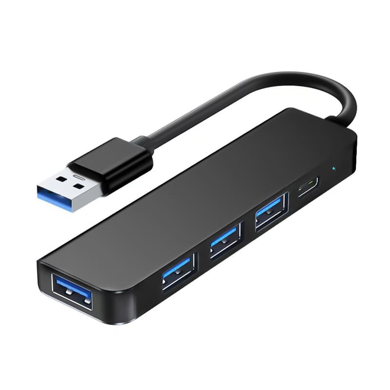 Зарядные устройства USB-хаб 5 в1 Gear, TM TEG Зарядные устройства USB-хаб 5 в1 Gear, TM TEG замовити з нанесенням логотипів в Uson