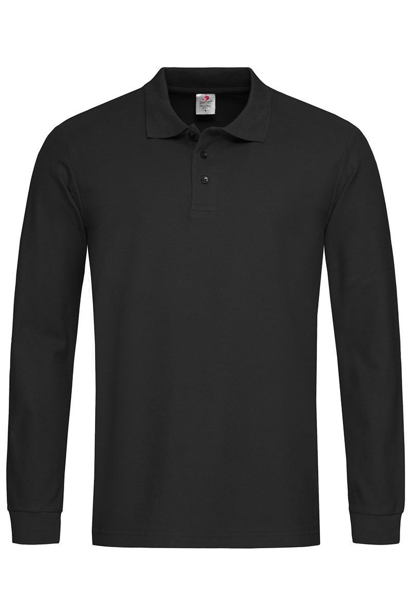 Поло мужская POLO LONG SLEEVE Поло мужская POLO LONG SLEEVE замовити з нанесенням логотипів в Uson