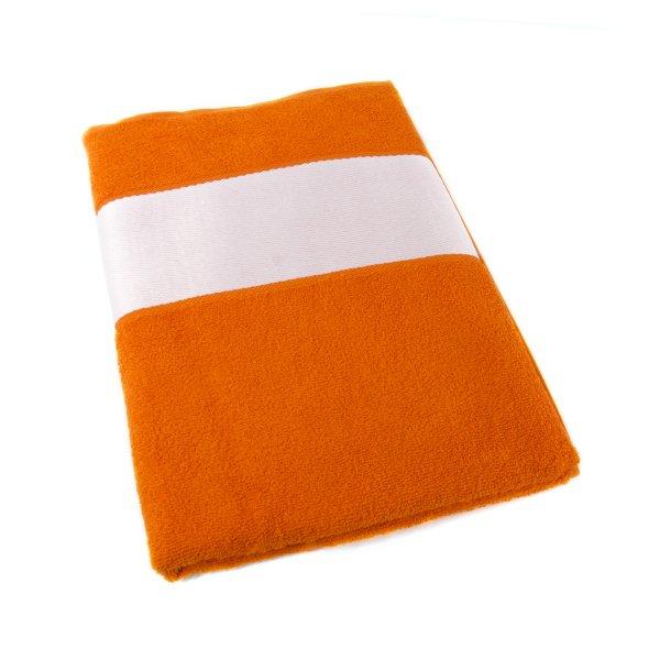 Пледы Полотенце SUNRISE с белым бордюром 70х140, 400G Пледы Полотенце SUNRISE с белым бордюром 70х140, 400G замовити з нанесенням логотипів в Uson