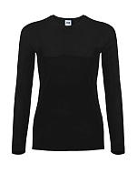 Футболка женская JHK LADY COMFORT LS  заказать с нанесением логотипов у Uson