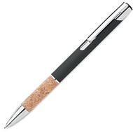 VERIA, Ручка з переробленого алюмінієвого сплаву з корковим декором  заказать с нанесением логотипов у Uson