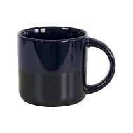 VIOLA, горнятко 390 мл, кераміка, колір - чорний Чашка керамика заказать с нанесением логотипов у Uson