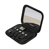 MILAN, Набір перехідників 9 в 1, 80x68x11  заказать с нанесением логотипов у Uson