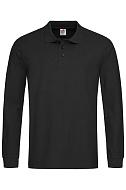 POLO LONG SLEEVE Поло мужская заказать с нанесением логотипов у Uson