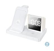 Бездротовий зарядний пристрій з годинником Time Dock, TM TEG Зарядные устройства заказать с нанесением логотипов у Uson